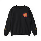 Personalized Couples Name Logo Crewneck Sweatshirt - Encore2woSBlack
