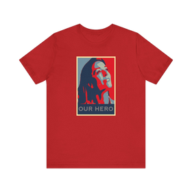 Personalized Hope Poster T-Shirt with Custom Portrait and Caption - Encore2woRedS