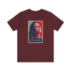 Personalized Hope Poster T-Shirt with Custom Portrait and Caption - Encore2woMaroonS