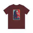 Personalized Hope Poster T-Shirt with Custom Portrait and Caption - Encore2woMaroonS