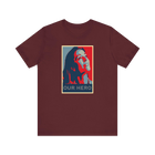 Personalized Hope Poster T-Shirt with Custom Portrait and Caption - Encore2woMaroonS