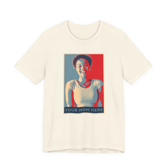 Personalized Mother's Day Hope Poster Graphic Tee Custom Photo Gift Shirt - Encore2woNaturalS