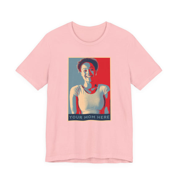 Personalized Mother's Day Hope Poster Graphic Tee Custom Photo Gift Shirt - Encore2woMaroonS