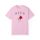 Personalized NICE Comfort Colors 1717 Red Rose T-Shirt - Encore2woBlossomS