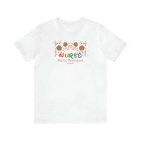 Personalized Nurse T-Shirt | Custom Name & Since Year - Encore2woWhiteS