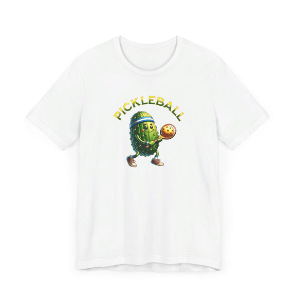 Pickle Playing Pickleball T-Shirt - Fun Sport Tee - Encore2woPinkS