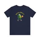Pickle Playing Pickleball T-Shirt - Fun Sport Tee - Encore2woNavyS