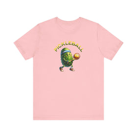 Pickle Playing Pickleball T-Shirt - Fun Sport Tee - Encore2woPinkS