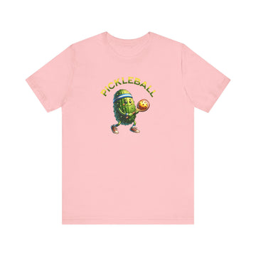 Pickle Playing Pickleball T-Shirt - Fun Sport Tee - Encore2woPinkS
