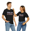 Pray for America T-Shirt with 2 Chronicles 7:14 - Encore2woBlackS