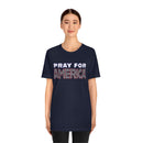 Pray for America T-Shirt with 2 Chronicles 7:14 - Encore2woNavyS