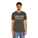 Pray for America T-Shirt with 2 Chronicles 7:14 - Encore2woArmyS