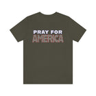 Pray for America T-Shirt with 2 Chronicles 7:14 - Encore2woArmyS