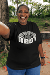 Pray Then Rest Christian Graphic Tee Inspirational Faith Shirt - Encore2woBlackS