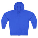Pray Trust Repeat Zip Hoodie Back Print Christian Sweatshirt - Encore2woSNavy