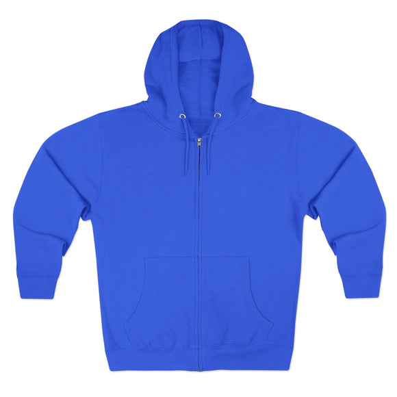 Pray Trust Repeat Zip Hoodie Back Print Christian Sweatshirt - Encore2woSNavy