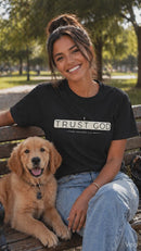 Trust God Minimalist Design T-Shirt-14