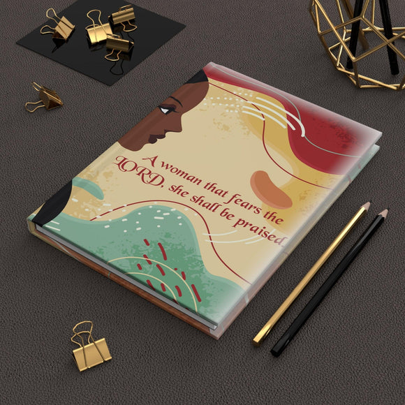 Proverbs 31:30 Journal Christian Inspirational Hardcover Matte Journal Faith - Based - Encore2woJournal