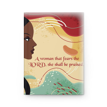 Proverbs 31:30 Journal - Inspirational Hardcover Notebook - Encore2woJournal