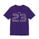 Psalm 23 Bible Verse Graphic Tee The Lord Is My Shepherd Shirt - Encore2woTeam PurpleS