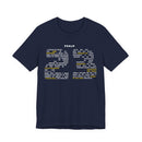 Psalm 23 Bible Verse Graphic Tee The Lord Is My Shepherd Shirt - Encore2woTeam PurpleS