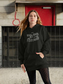 Psalm 23 Hoodie Dress - Inspirational Black Hoodie Dress with 23rd Psalm Text Design in White Lettering - Encore2woBlackXS