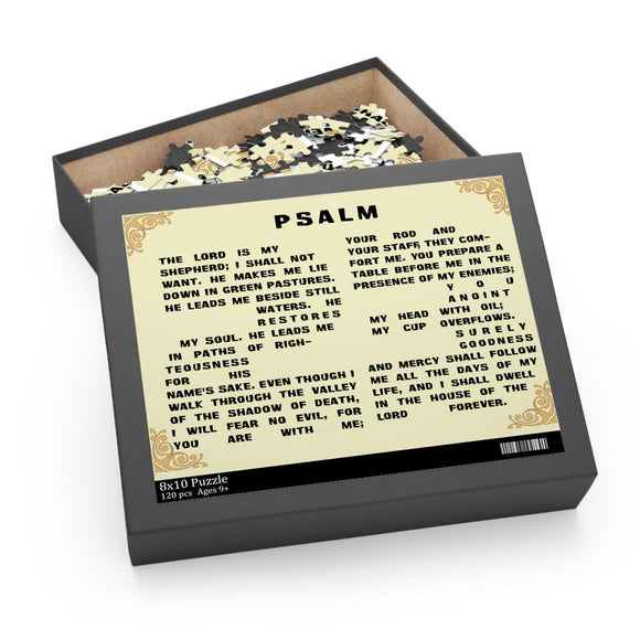 Psalm 23 Jigsaw Puzzle – 120, 252, or 500 Pieces - Encore2wo20" × 16" (500 pcs)