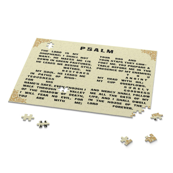 Psalm 23 Jigsaw Puzzle – 120, 252, or 500 Pieces - Encore2wo20" × 16" (500 pcs)