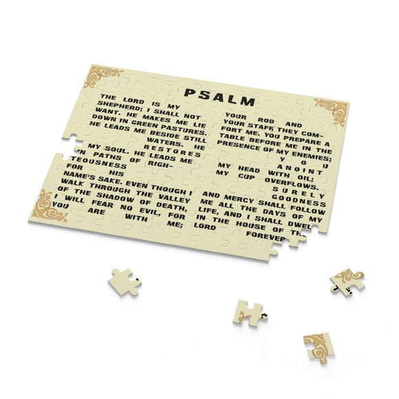 Psalm 23 Jigsaw Puzzle – 120, 252, or 500 Pieces - Encore2wo20" × 16" (500 pcs)