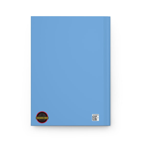 Psalm 23 Journal Light Blue Hardcover Matte - Encore2woJournal