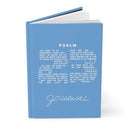 Psalm 23 Journal Light Blue Hardcover Matte - Encore2woJournal