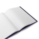 Psalm 23 Journal Purple Hardcover Matte "The Lord is My Shepherd" - Encore2woJournal