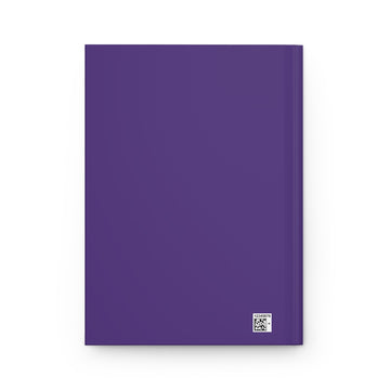 Psalm 23 Journal Purple Hardcover Matte "The Lord is My Shepherd" - Encore2woJournal