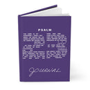Psalm 23 Journal Purple Hardcover Matte "The Lord is My Shepherd" - Encore2woJournal