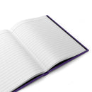 Psalm 23 Journal Purple, Number 23, Christian, Hardcover Matte Notebook - Encore2woJournal