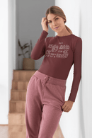 Psalm 23 Long Sleeve Christian Tee Faith Inspired Scripture Shirt - Encore2woSCardinal