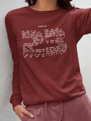 Psalm 23 Long Sleeve Christian Tee Faith Inspired Scripture Shirt - Encore2woSCardinal