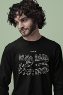 Psalm 23 Long Sleeve Christian Tee Faith Inspired Scripture Shirt - Encore2woSCardinal