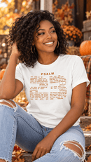 Psalm 23 Thanksgiving T-Shirt – Faith, Gratitude & God's Goodness - Encore2woBlackL