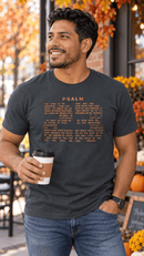 Psalm 23 Thanksgiving T-Shirt – Faith, Gratitude & God's Goodness - Encore2woBlackL