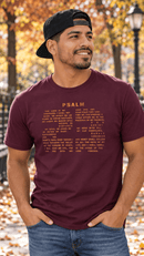 Psalm 23 Thanksgiving T-Shirt – Faith, Gratitude & God's Goodness - Encore2woBlackL