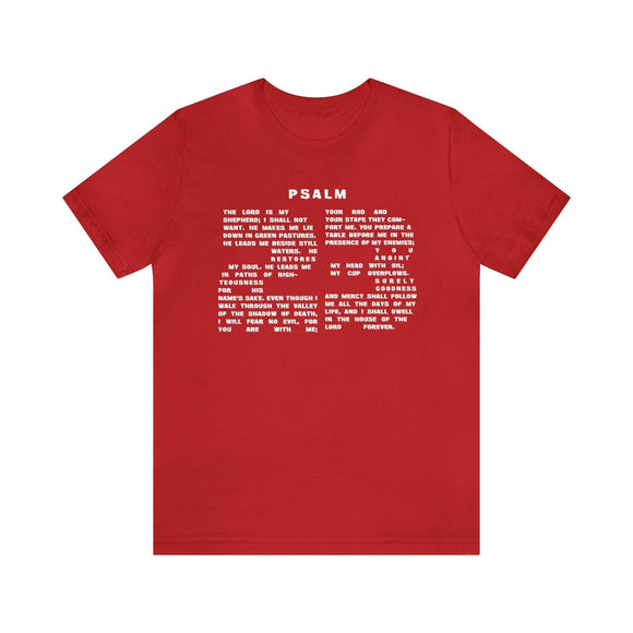 Psalm 23 'The Lord is My Shepherd' T-Shirt - Encore2woRedS