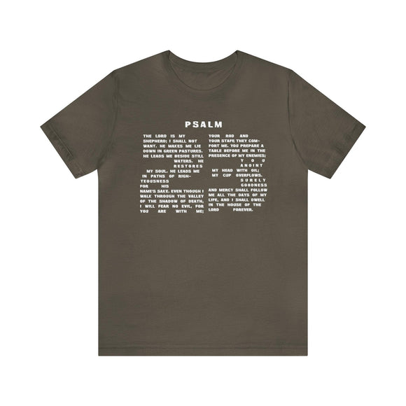 Psalm 23 'The Lord is My Shepherd' T-Shirt - Encore2woArmyS