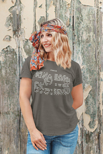 Psalm 23 'The Lord is My Shepherd' T-Shirt - Encore2woTrue RoyalS