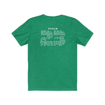 Psalm 23 Verse Backprint Unisex T-Shirt - Encore2woHeather KellyS