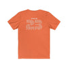 Psalm 23 Verse Backprint Unisex T-Shirt - Encore2woOrangeS