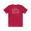 Psalm 23 Verse Backprint Unisex T-Shirt - Encore2woRedS