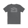 Psalm 23 Verse Backprint Unisex T-Shirt - Encore2woAsphaltS