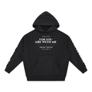 Psalm 23:4 “Fear No Evil” Oversized Hoodie – Dark Edition - Encore2woBlackS