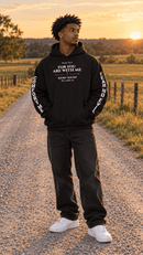 Psalm 23:4 “Fear No Evil” Oversized Hoodie – Dark Edition - Encore2woBlackS